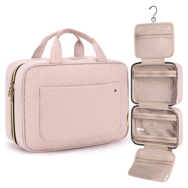 Kulturbeutel Reisetasche mit Haken, Make-up Kosmetiktasche, 1 St