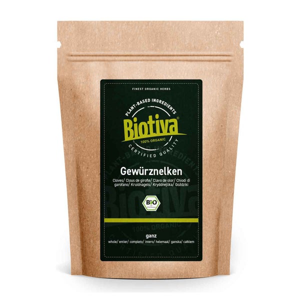 Biotiva Gewürznelken ganz Bio 100 g