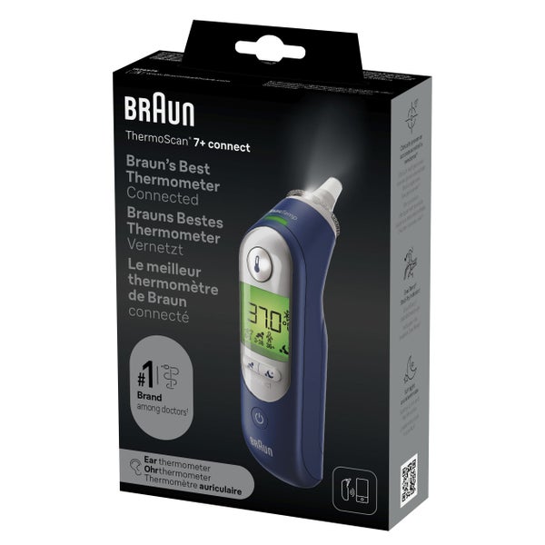 Braun Thermoscan7+ Connect Ohrthermometer 1 St