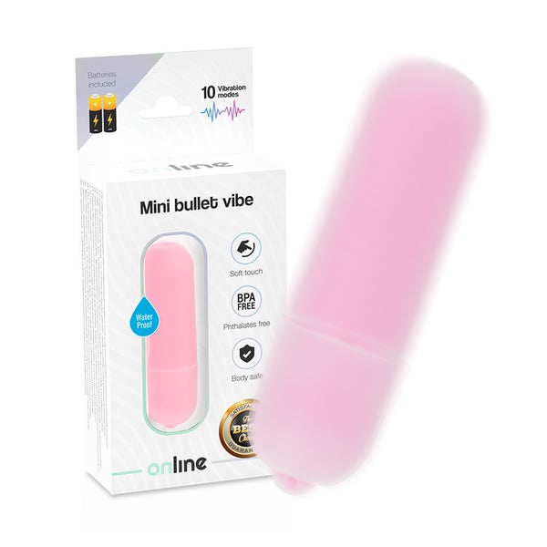 Online - Mini Rosa Vibrationskugel 1 St