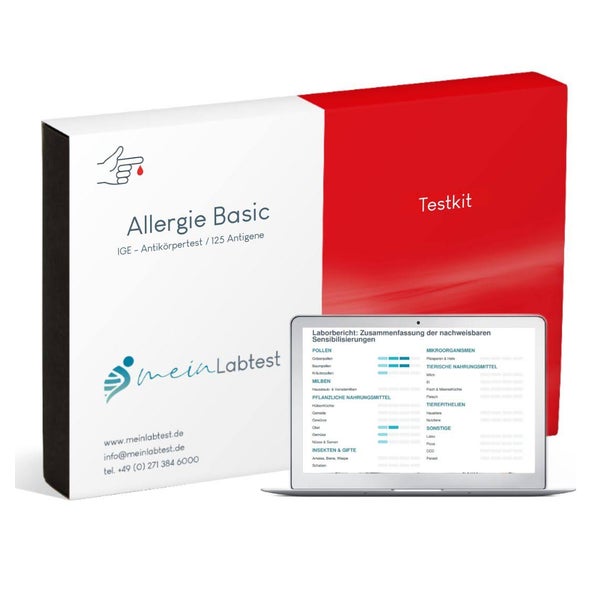 Meinlabtest Allergietest Basic 1 St