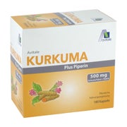 Kurkuma 500mg plus Piperin Kapseln 180 St