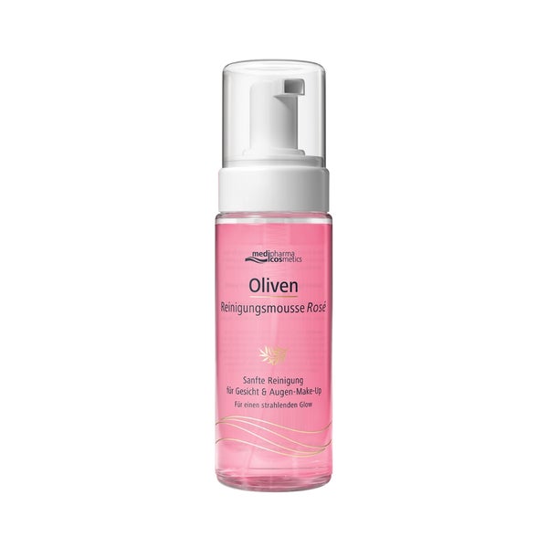 Oliven Reinigungsmousse Rose 150 ml