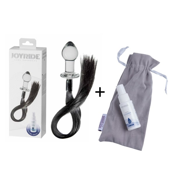 JOYRIDE - GlassiX Set - Hand gefertigter Glas-Dildo