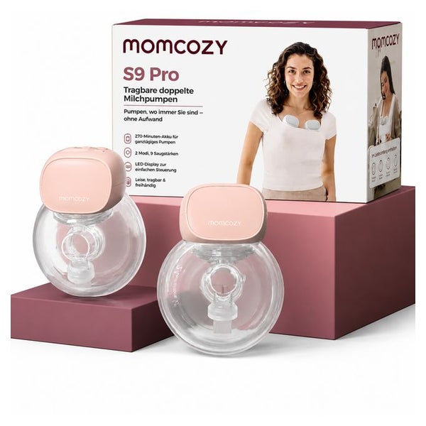 Momcozy Pro Aktualisierte Milchpumpe Elektrisch Tragbar 1 St