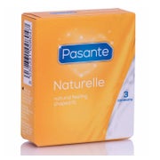 Pasante Naturelle Kondome anatomisch breit 3 Stück (3 Kondome) 3 St