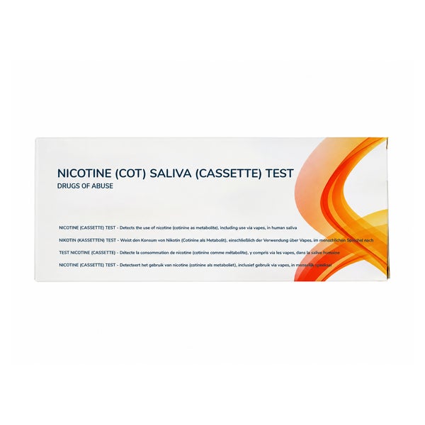 Nikotin (Cotinin) Speichel-Selbsttest – 2er-Pack 2 St