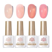 Nagellack UV Gel Maniküre Nagelkunst DIY 4PCS Floral Hush Mi 1 St