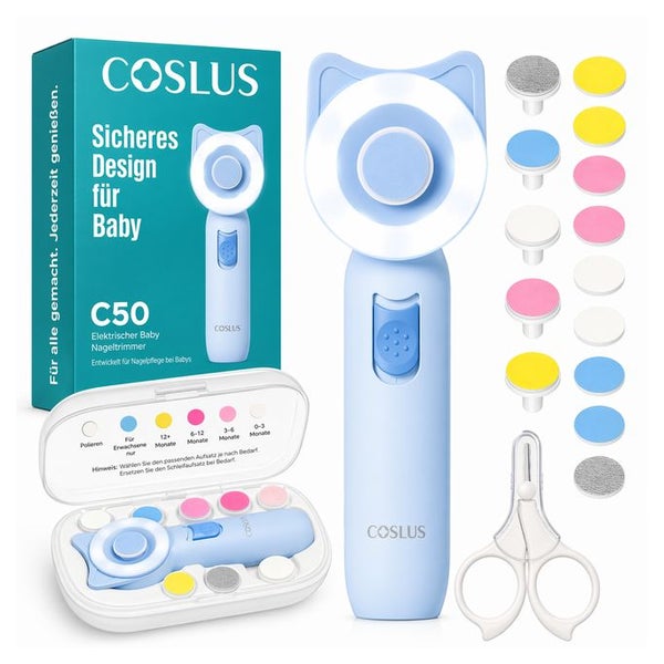 COSLUS  Baby Maniküre und Pediküre Blau 1 St