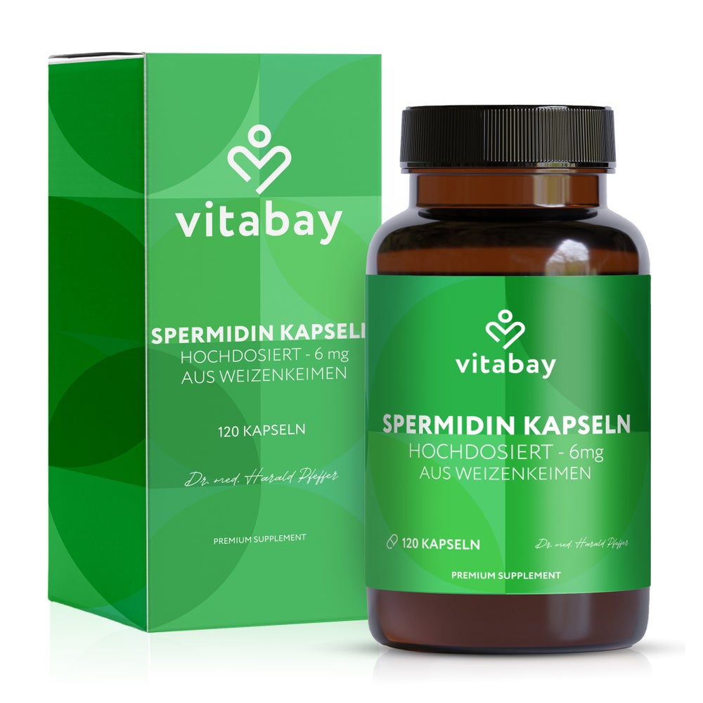 Vitabay Spermidin 6 mg 120 St