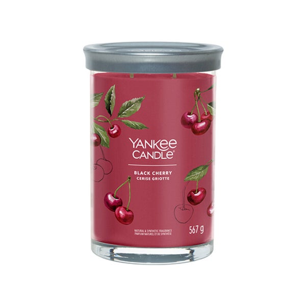Yankee Candle Black Cherry signature tumbler velký 567 g 1,425 kg
