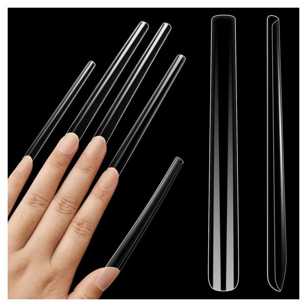 Nagelspitzen quadratisch extra lange 5XL extra long tapered 1 St