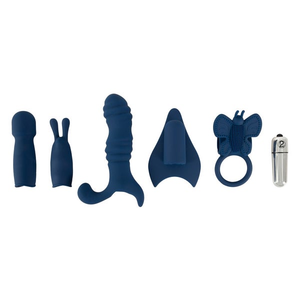 Magic Shiver - Bullet-Set mit 5 Aufsätzen 1 St