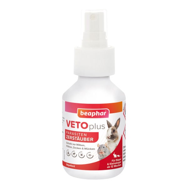 Beaphar VETOplus Parasiten Zerstäuber für Nager und Kleinsäuger - 100 ml 1 St