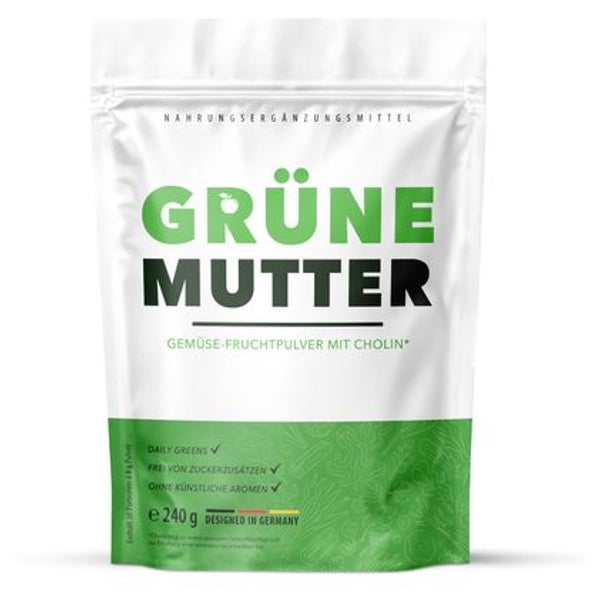 Grüne Mutter Pulver | Stoffwechsel | Pflanzlich 240 g