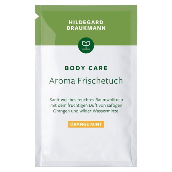 Hildegard Braukmann, Body Care Aroma Frischetücher Orange Mint 1 St