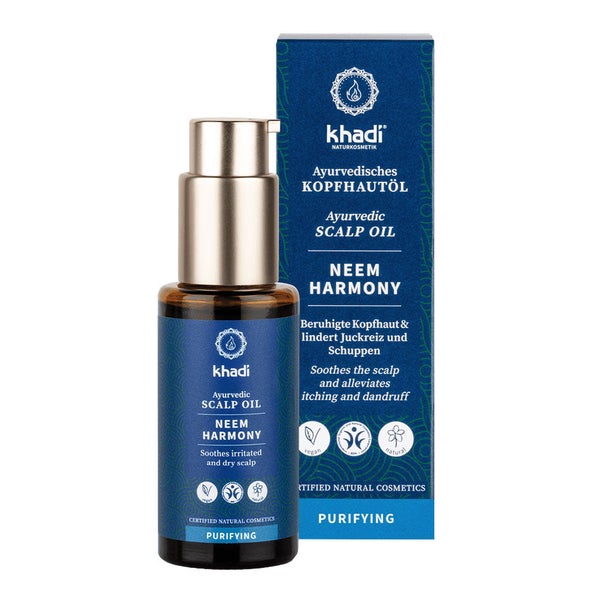 Khadi - Ayurvedisches Kopfhautöl Neem Harmony 50 ml