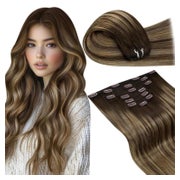 Clip In Extensions Echthaar Balayage Ombre 40cm-7PCS-135G 3. 1 St