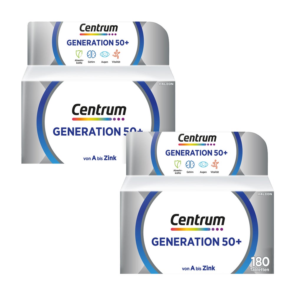 Centrum Generation 50+ Doppelpack 2X180 St