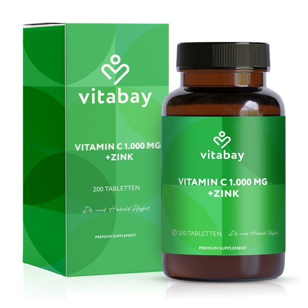 Vitabay Vitamin C 1000 mg + Zink 200 St