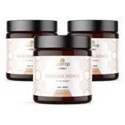 bedrop Vorteilsset: Manuka Honig mit MGO 500+ (zertifiziert) im 3er Set 420 g