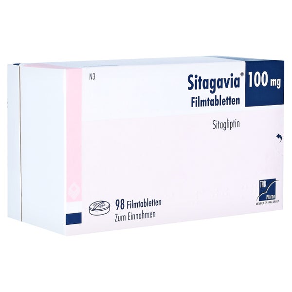 Sitagavia 100 mg Filmtabletten 98 St