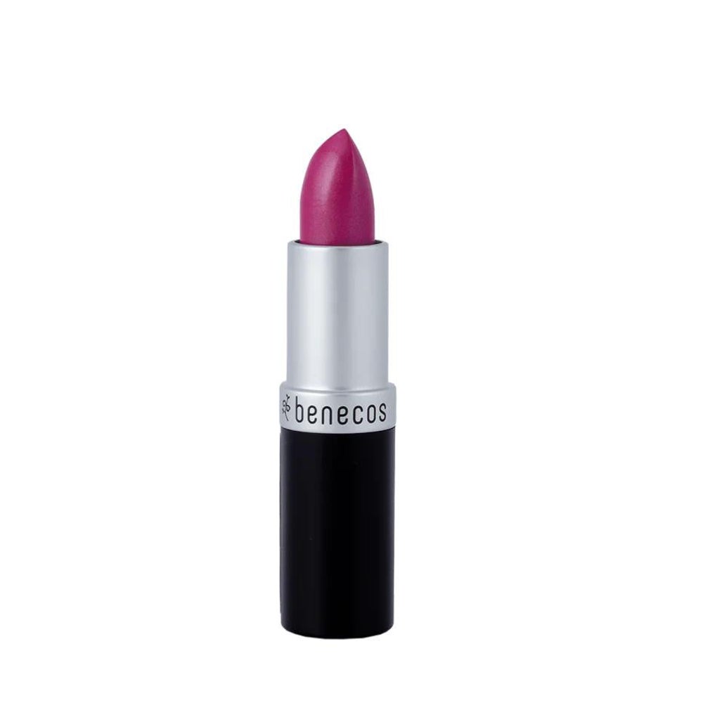benecos Natural Beauty Lipstick hot pink Bio