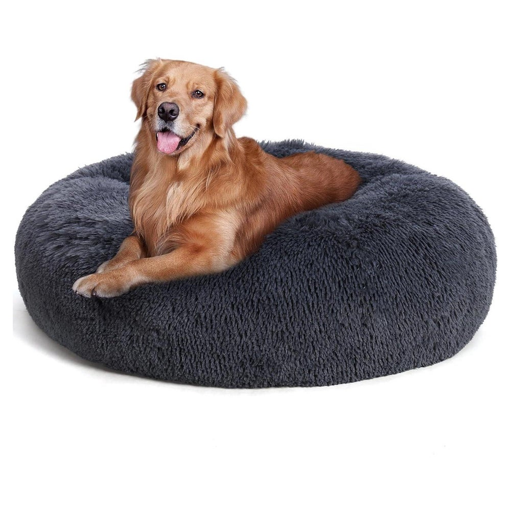 Hundebett orthopädisches Donut rund L 100 x B 100 x H 20 cm 1 St