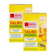 Produktabbildung: WEPA Salbei+honig+vit.C+zink Doppelpack 2X10X10 g