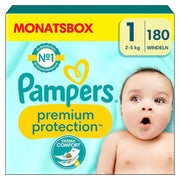 Pampers Baby Windeln Größe 1 (2-5kg) Premium Protection 180 St