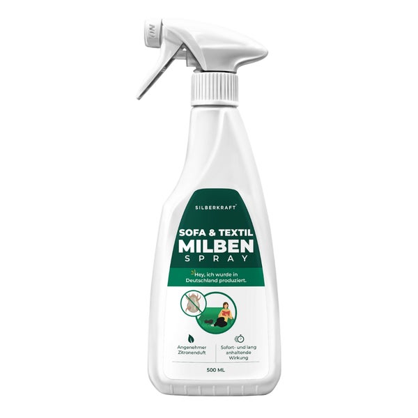 Silberkraft Milbenspray Sofa & Textil 500 ml