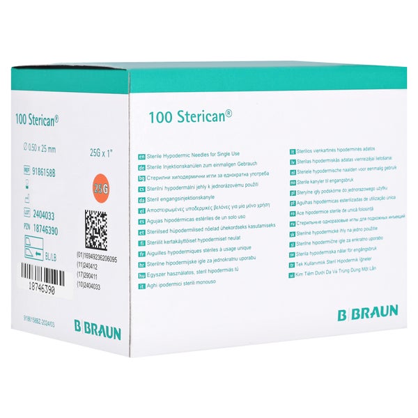 Sterican Einmalkanüle 25 G 25 Mm 100 St