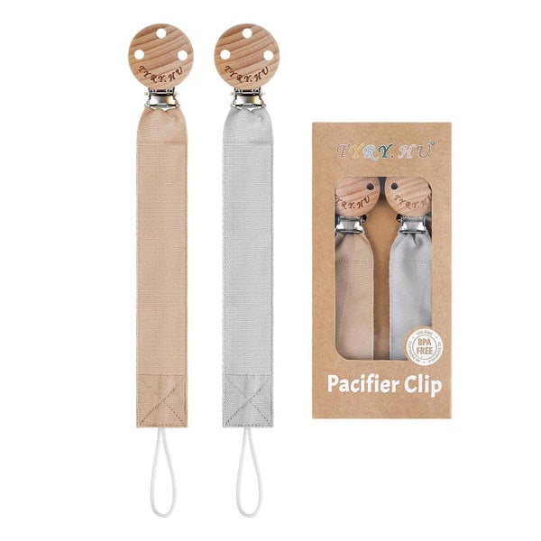 Scherkette aus Baumwolle und Holz mit Clips 1 St