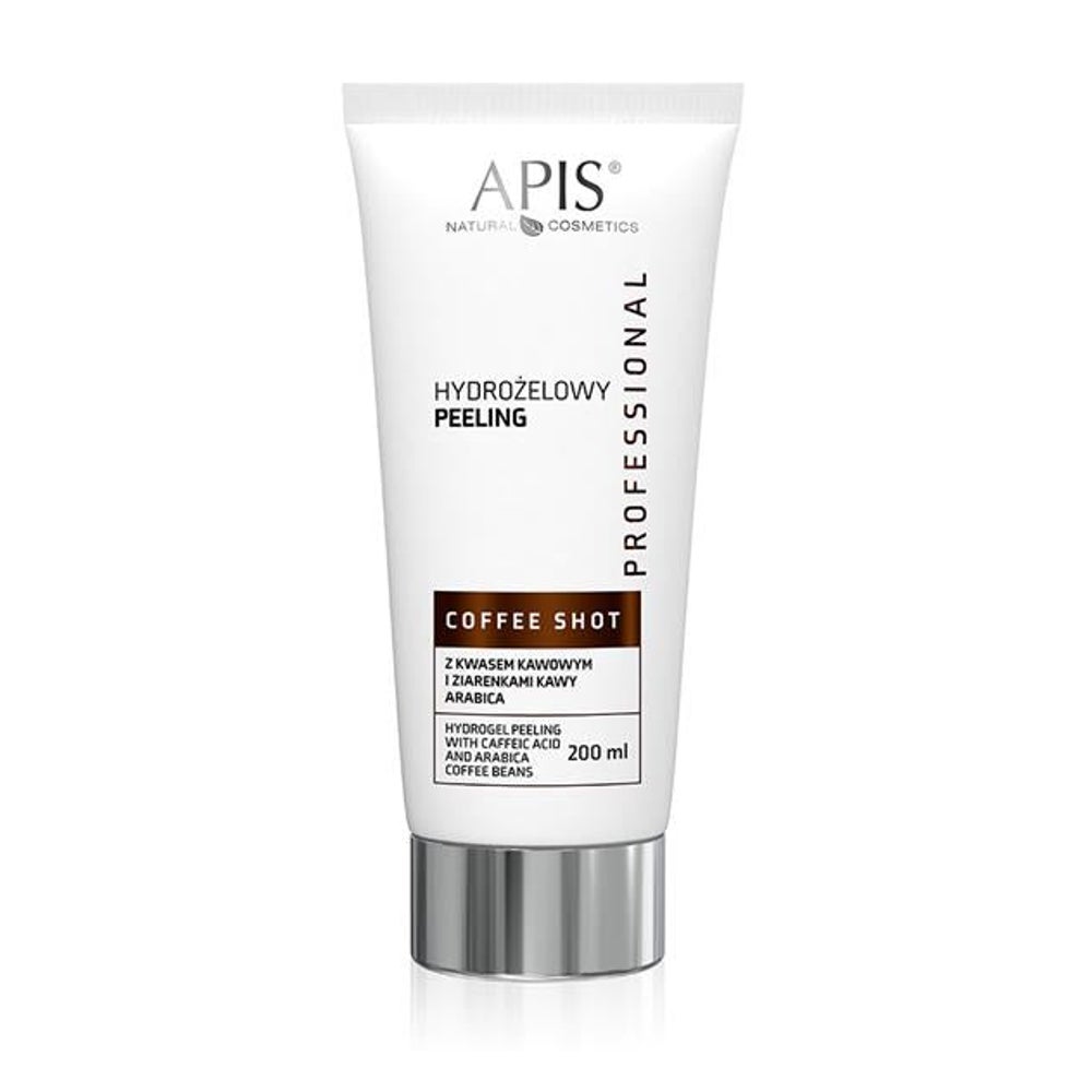 APIS COFFEE SHOT, Peeling mit Kaffeesäure und Arabica-Kaffeebohnen, Anti - Aging 200 ml