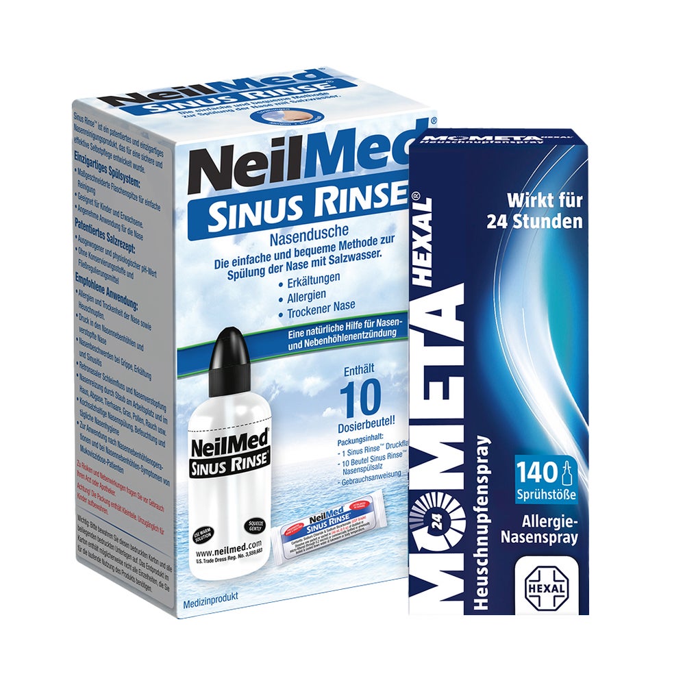 SinusRinse Nasendusche + MOMETAHEXAL 1 Set