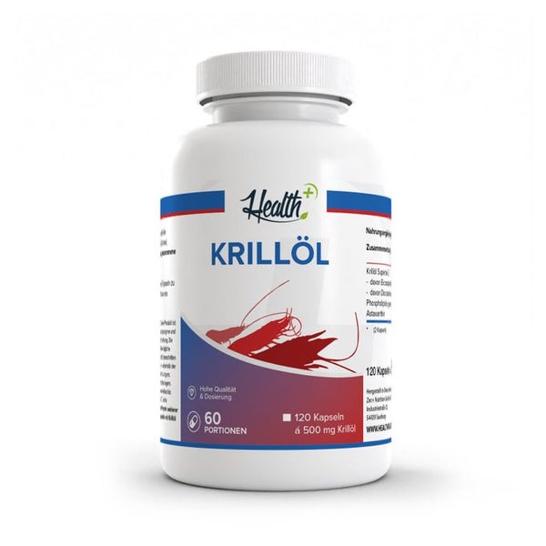 HEALTH+ Krill-Öl Kapseln, 120 Kapseln 120 St