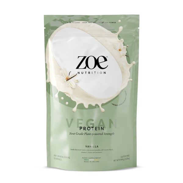 zoe Vegan Protein, 454 g, Vanilla Madagascar 454 g