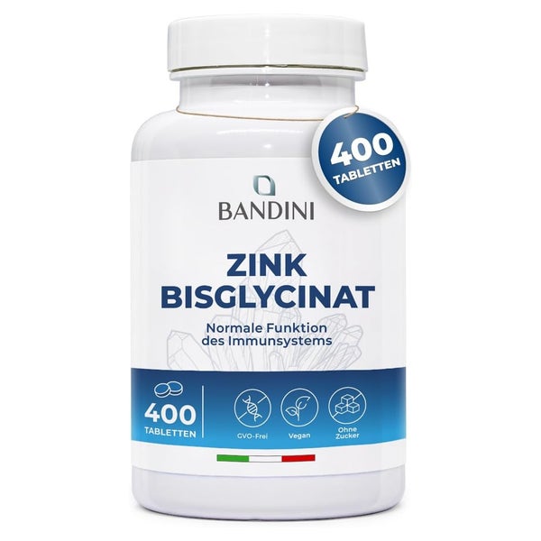 Bandini  Zink-Bisglycinat Tabletten 400 St