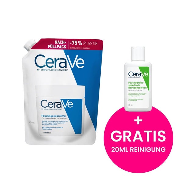 Cerave Feuchtigkeitscreme Nachfüllpack 454 g