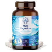 Produktabbildung: Multi-Magnesium Komplex Kapseln - 6 bioaktive Magnesium-Quellen - vegan 180 St