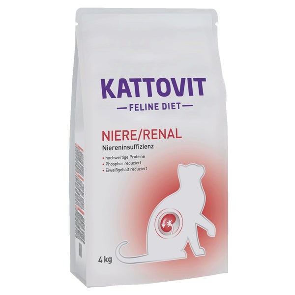 KATTOVIT Feline Diet Niere/Renal Trockenfutter 4 kg