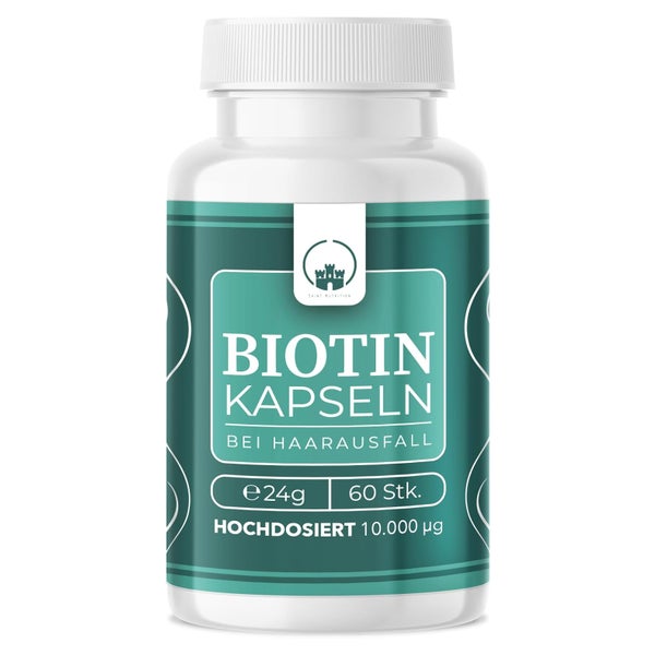 Saint Nutrition® Kapseln gegen Haarausfall | für kräftiges & gesundes Haar 60 St