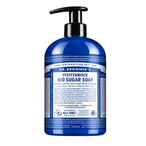 Dr. Bronner's Bio Sugar Soap Pfefferminze Naturseife 710 ml
