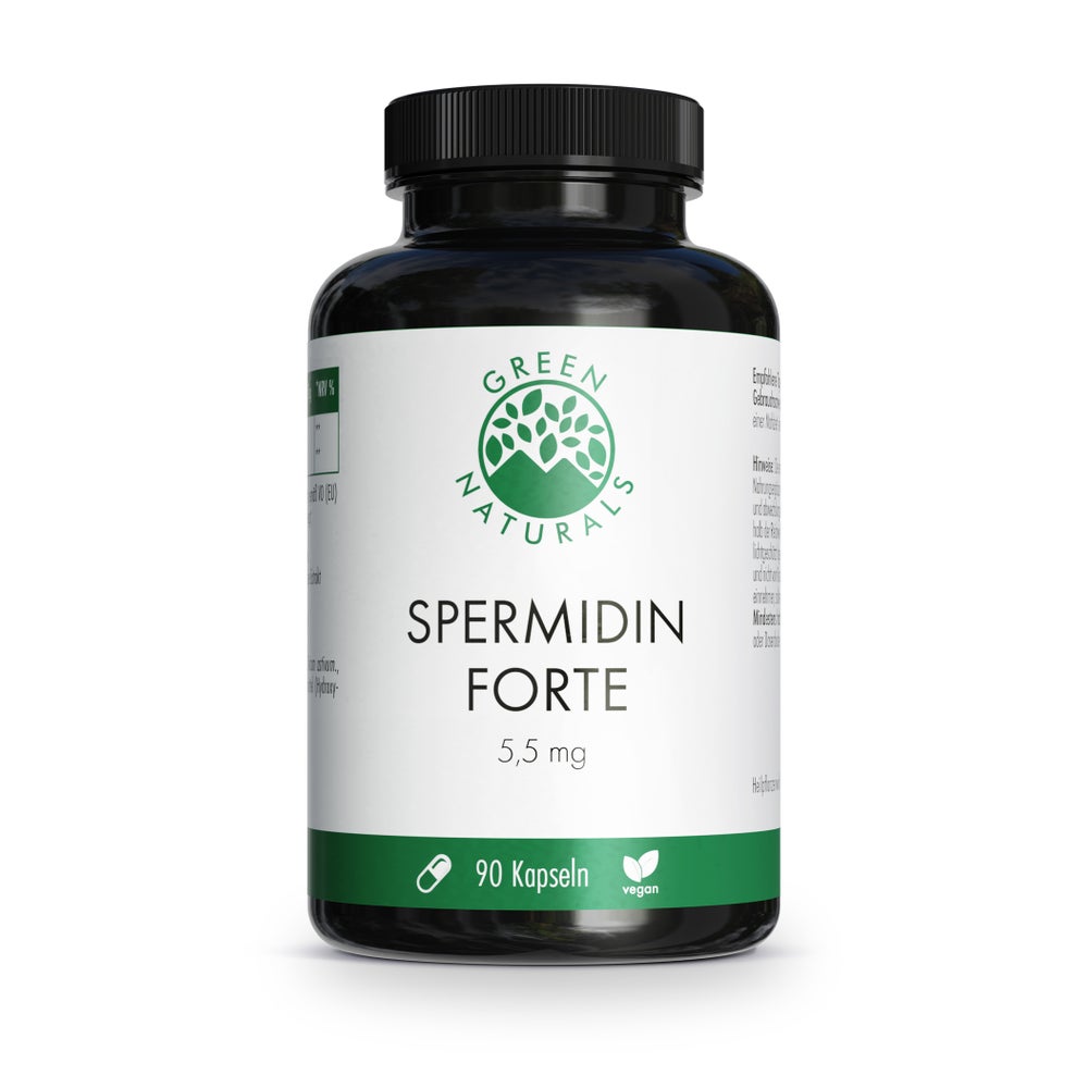 GREEN NATURALS Spermidin Forte 5,5 mg vegan 90 St