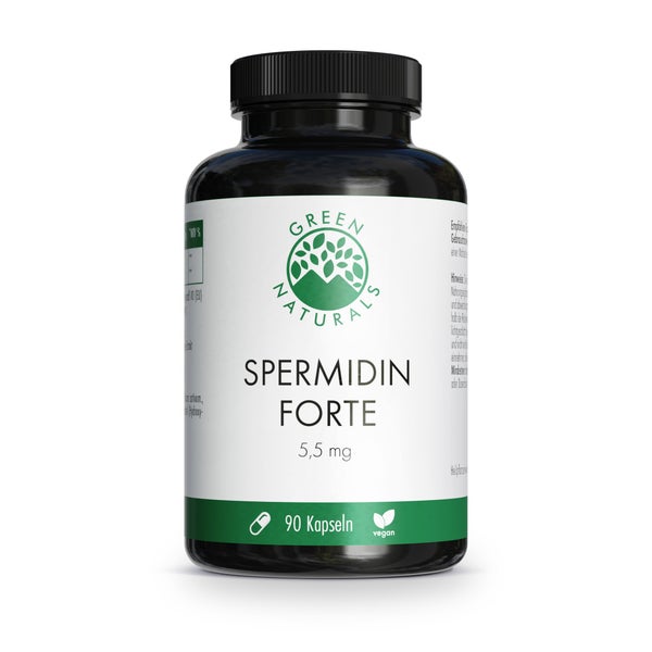 GREEN NATURALS Spermidin Forte 5,5 mg vegan 90 St