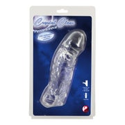 Crystal - Penis Sleeve mit Verlängerung & Hodenring 1 St