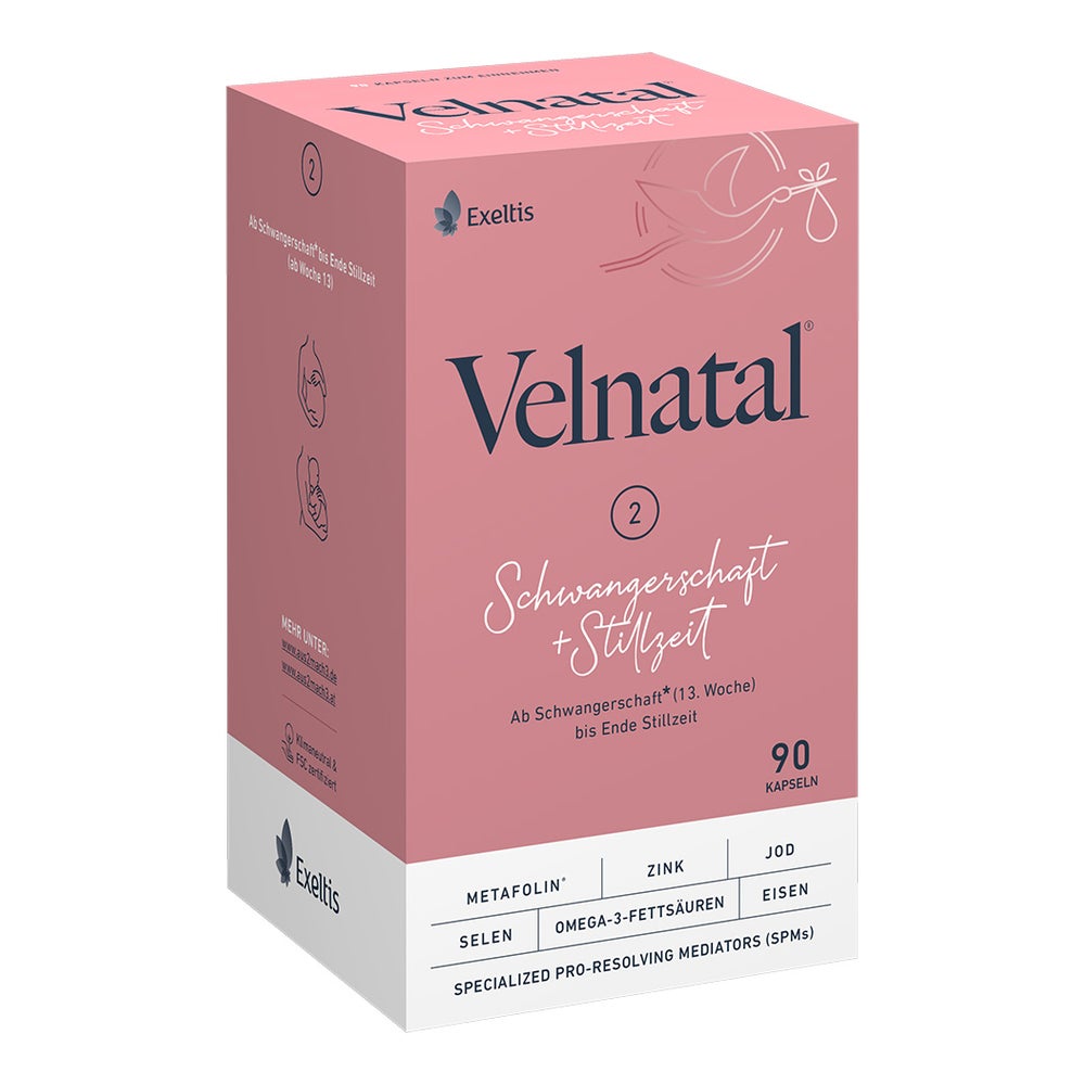 Velnatal Schwangerschaft Und Stillzeit Weichkaps. 90 St