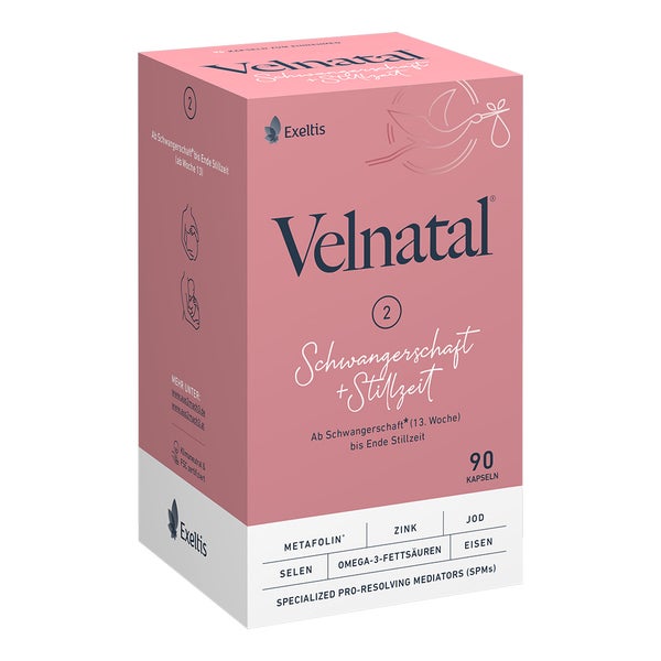 Velnatal Schwangerschaft Und Stillzeit Weichkaps. 90 St