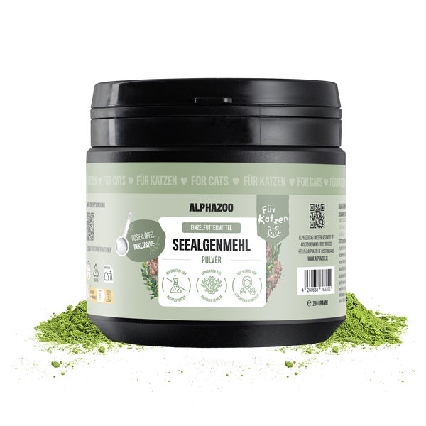 Seealgenmehl für Katzen 250 g