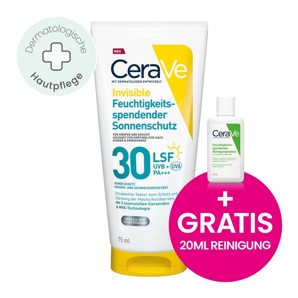 Cerave Sonnenschutz Körper Feuchtigkeitssp.spf 30 75 ml